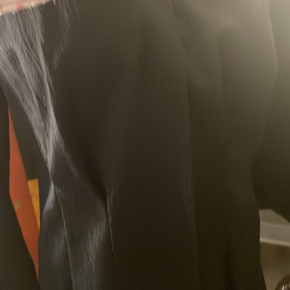 Poleci Black long jacket  Dress Size Small Medium Sz 6.🎉 - Picture 10 of 17